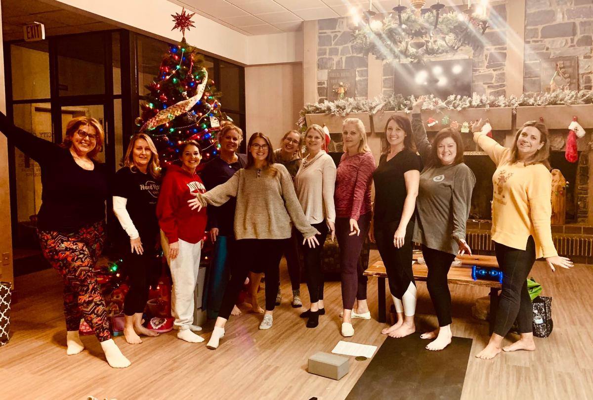 Yoga in City Hall